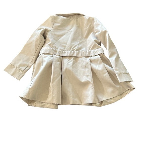 Tahari Kids Cream Trench Coat - Picture 2 of 4